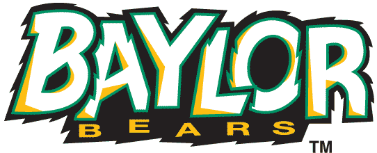 Baylor Bears 1997-2004 Wordmark Logo v2 diy DTF decal sticker